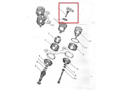 Yezdi Classic Handle key