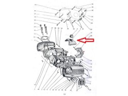 Yezdi Roadking Carbuerator clossing cover